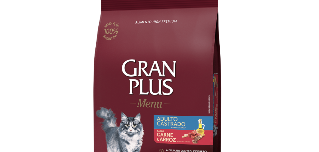 Gran Plus Gato castrado. Sabor a carne y arroz de 10 kg.