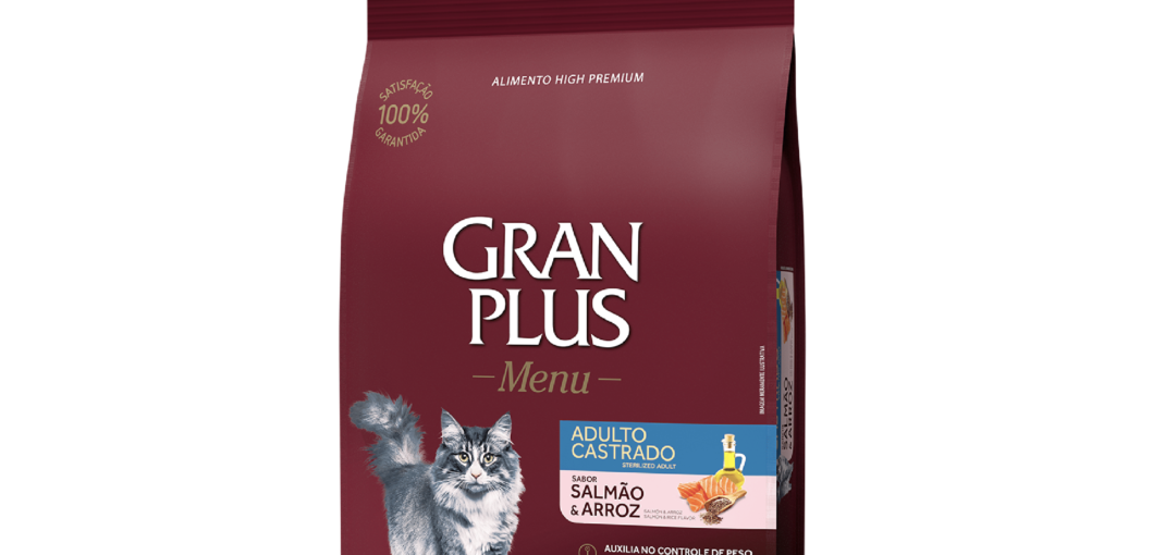 Gran Plus Gato castrado. Sabor salmón y arroz de 10 kg.
