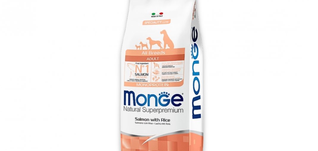 Monge Adulto Todas las Razas - Salmon y Arroz x 12 kg. Alimento de perro.