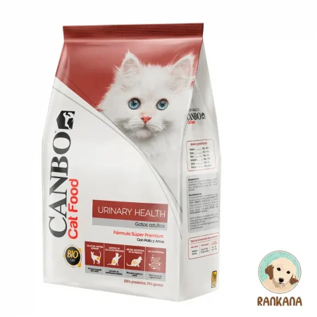 Saco de 7 kg de alimento Canbo Cat Urinary Health para gatos adultos, sabor pollo y salmón, nutrición clínica para la salud urinaria en Perú.