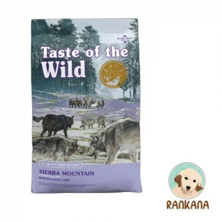 Saco de 12.2 kg de alimento Taste of the Wild Sierra Mountain Adulto, fórmula con cordero asado, para perros adultos en Perú.