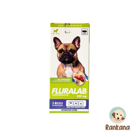Fluralab antipulgas de perro. De 4.5 a 10kg de 250mg.