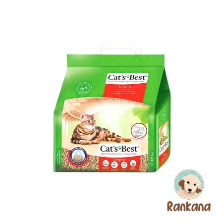 Cats Best Original x 4.3 kg - Arena natural para gatos. Arena biodegradable para gatos.