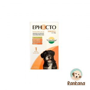 Ephecto Small de 4.5 a 10 kg. Antipulgas para perro.