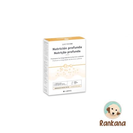 Labyderm Nutricion Profunda x 2 ml. Ampolla reconstructora de la barrera cutánea para mascotas.