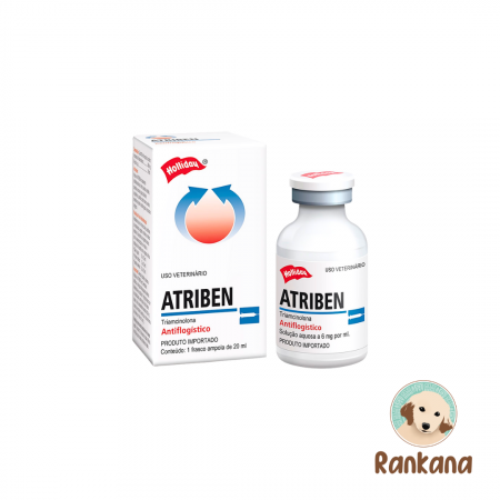 Atriben - Frasco 20 ml. Antinflamatorio para perros y gatos.