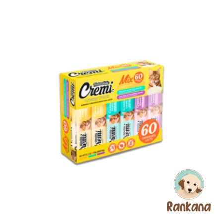 Cremi Box pollo para gatos. Sanchets x 60 unidades.