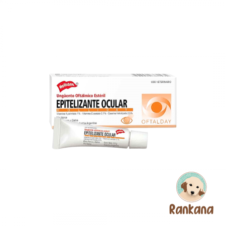 Epitelizante Ocular. Tubo de 3.5 g Ungüento Oftálmico para perro y gatos.