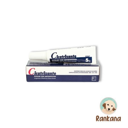 Cicatrizante ocular con antibióticos Love x 5gr. Para perros y gatos.