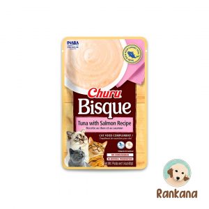 Churu Bisque gato atún con salmón 40 g snack cremoso.