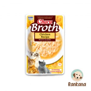 Churu Broth pollo 40 g snack líquido para gatos.
