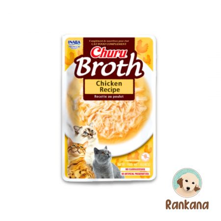Churu Broth pollo 40 g snack líquido para gatos.