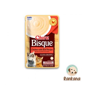 Churu Bisque Gato Pollo con Carne x 40 g.