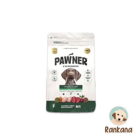 Pawner cachorro de pollo y carne. Alimento para perros x 15kg.