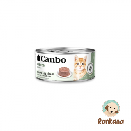Canbo sabor pollo e hígado. Paté para gatos de 85 gr.
