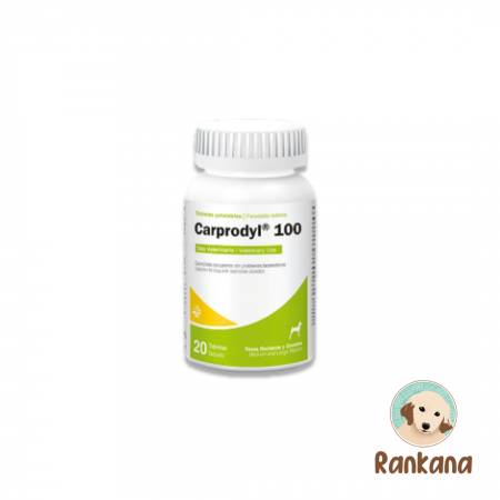 carprodyl 100 mg 20 tabletas antiinflamatorio para perros