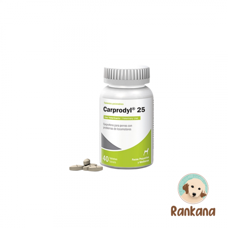 carprodyl 25 mg 40 tabletas antiinflamatorio para perros