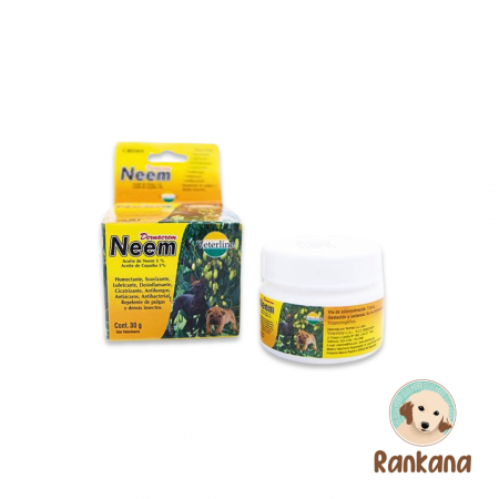 neem dermacrem 30 g crema piel perros gatos neem
