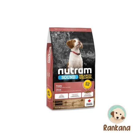 Bolsa de alimento Nutram Sound S2 Puppy Balanced Wellness para cachorros de 11.4 kg