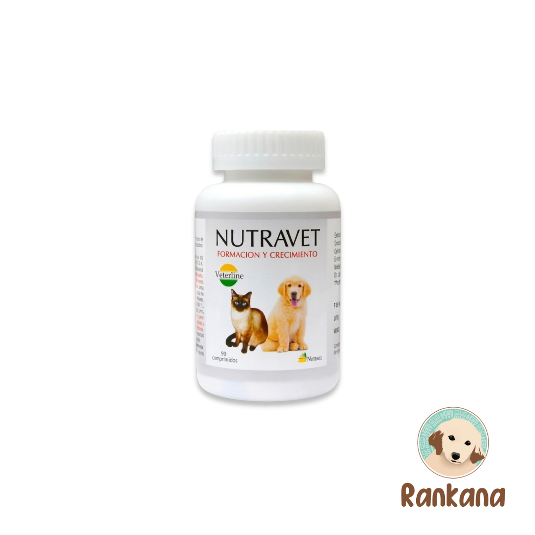 nutravet formación y crecimiento frasco 90 tableta nutravet formacion crecimiento 90 tabletas perros gatos