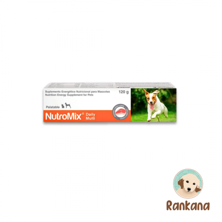 nutromix daily multi 120 g multivitaminico para perros y gatos