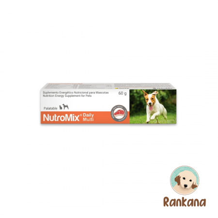 nutromix daily multi 60 g multivitaminico para perros y gatos