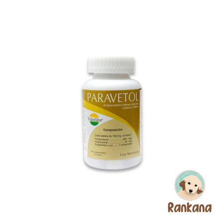 paravetol 160 tabletas antiparasitario perros gatos