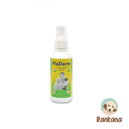pioderm 265 ml antipulgas perros gatos locion
