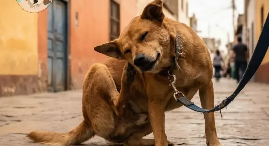 problemas antipulgas para perros