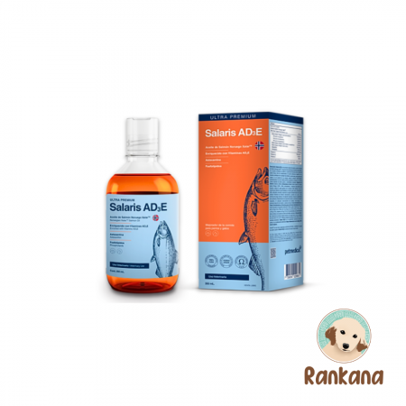 salaris ad3e 350 ml aceite salmon perros gatos vitaminas