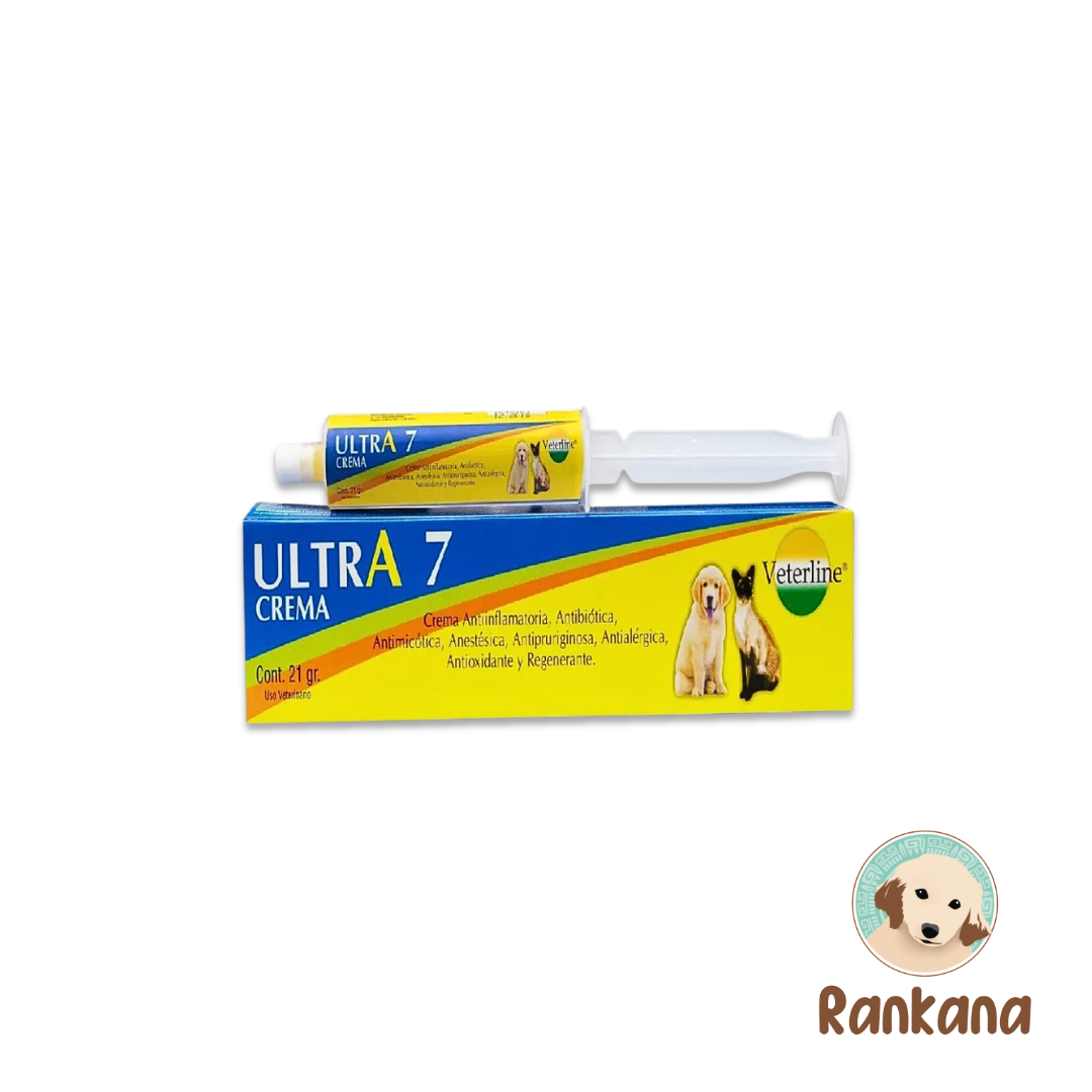 ultra 7 21gr ultra 7 crema 21 g perros gatos piel infecciones picazon