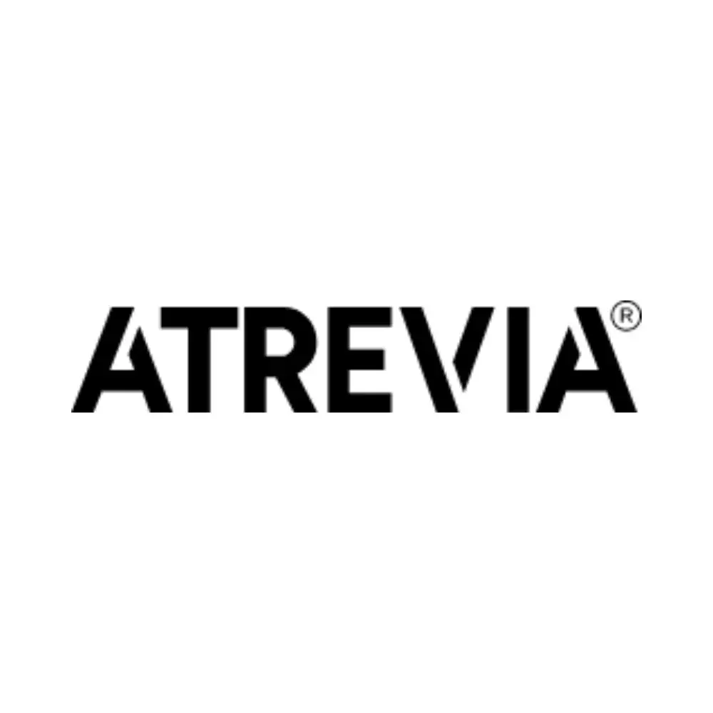 Logotipo de Atrevia, efectiva pastilla masticable contra pulgas y garrapatas para perros, disponible en Rankana Perú.