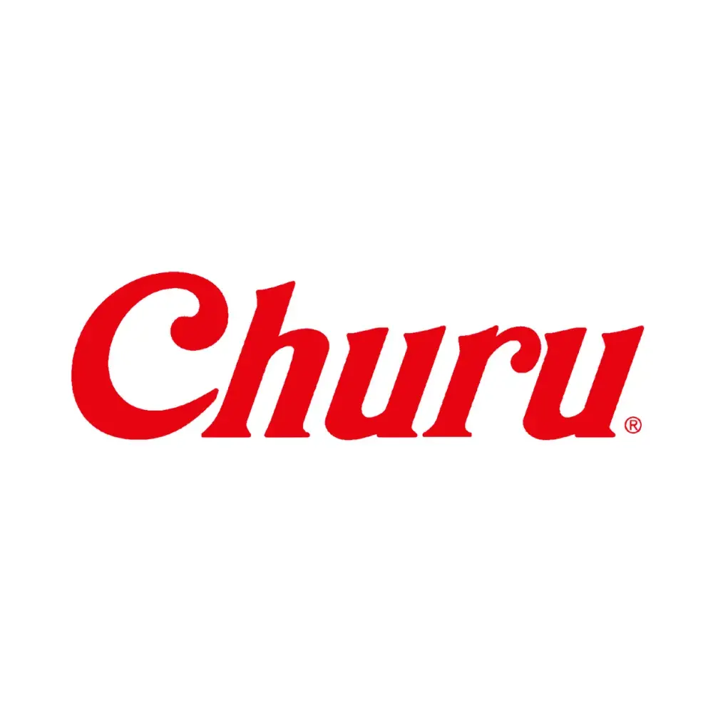 Logo de Churu snacks cremosos para gatos