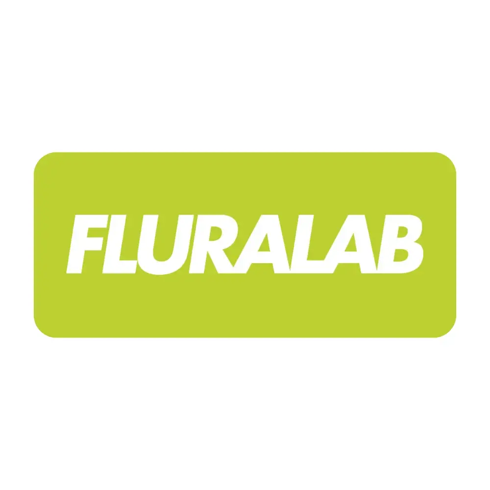 Logotipo de Fluralab, marca especializada en antipulgas y desparasitantes para mascotas, disponible en Rankana Perú.