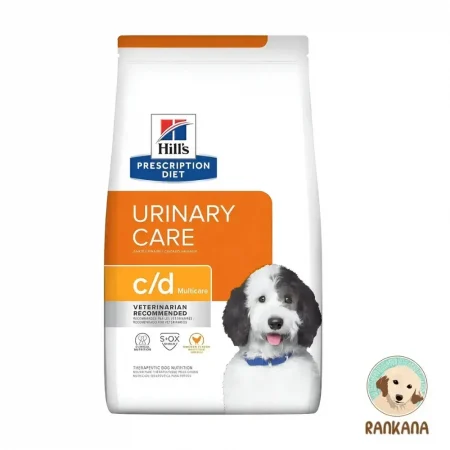 Empaque frontal de Hills Prescription Diet Perro C/D Multicare 3.85 kg, alimento para el cuidado urinario.
