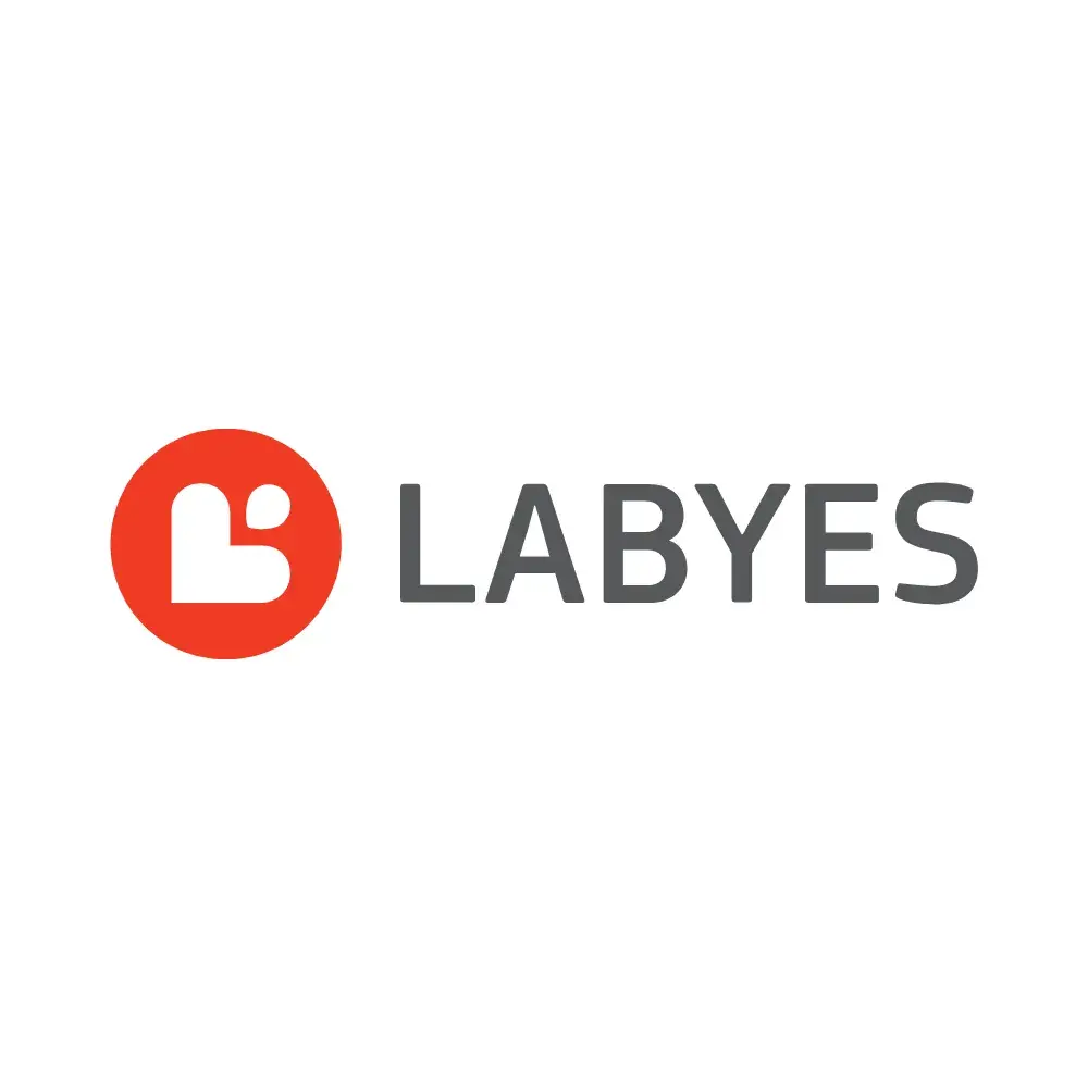 Logotipo oficial de Laboratorio Labyes, especialistas en fármacos y medicina veterinaria de alta complejidad.